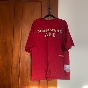 Muhammad Ali vintage memorabilia shirt